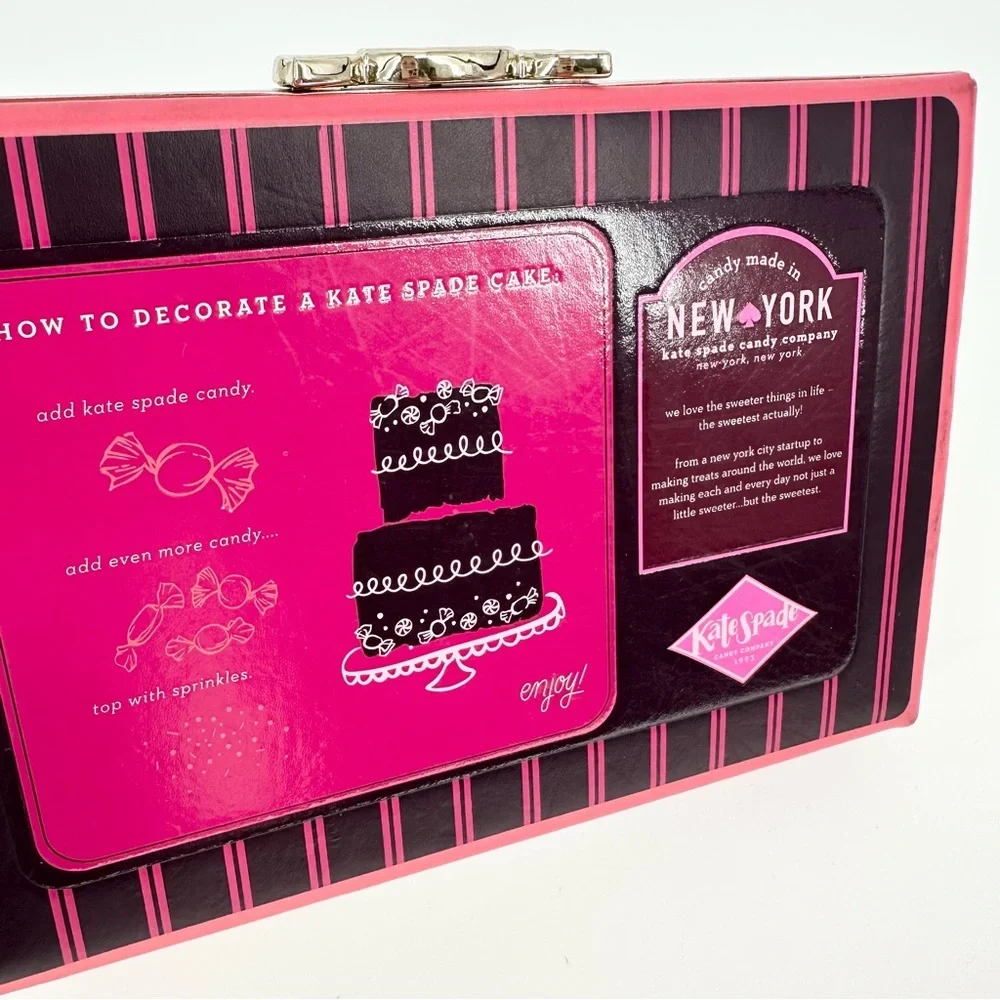 Kate Spade New York Candy Shop Wrapper Sweet Candy Box Novelty Clutch